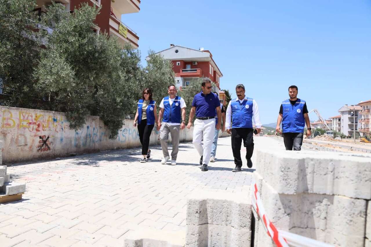 Muğla Büyükşehir Belediyesi Genel Sekreteri Tayfun Yılmaz Çalışmaları Yerinde İnceledi 1